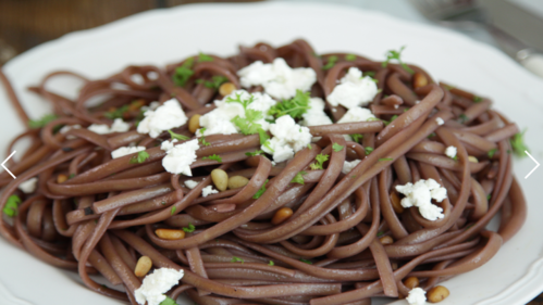 Red wine pasta