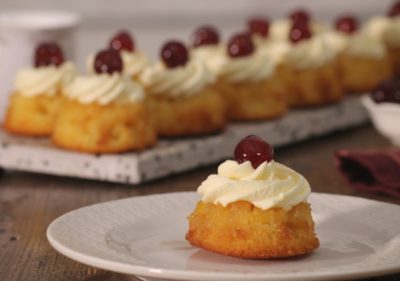 Pineapple upside down cupcakes