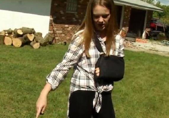'She's a hero': Quick-thinking teen saves toddler from septic tank