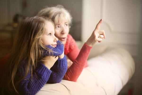 When Granny comes to visit and all the rules go out the window
