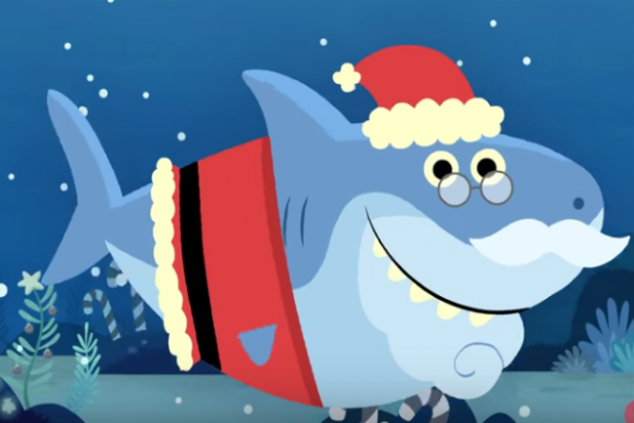 There's a Christmas version of Baby Shark and your kids are going to LOVE it