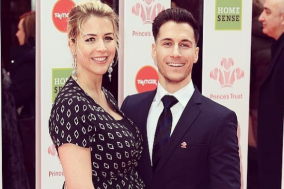 'I feel so lucky': Gemma Atkinson shares photo of growing baby bump