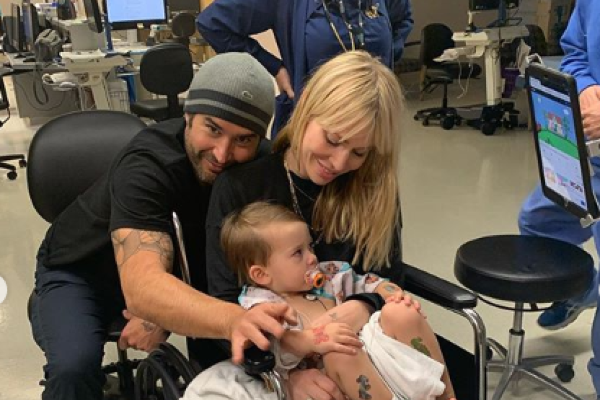 Keep him in your prayers: Natasha Bedingfields son has to have brain surgery