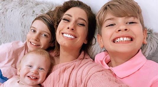 Stacey Solomon finishes tough day with inspirational message