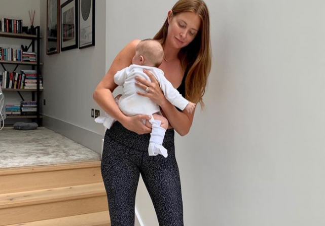 Emotional few days: Millie Mackintoshs daughter diagnosed with hip dysplasia