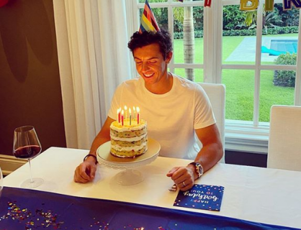 Its official - the key to new dad Rory McElroys pro-golfer diet is...pizza!