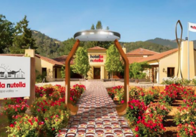 This Nutella themed hotel is the ideal getaway for fans of the hazelnut spread