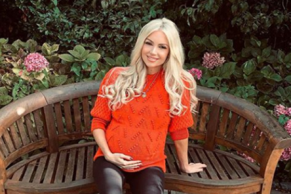 Rosanna Davison unveils her adorable nursery ahead of miracle twins birth