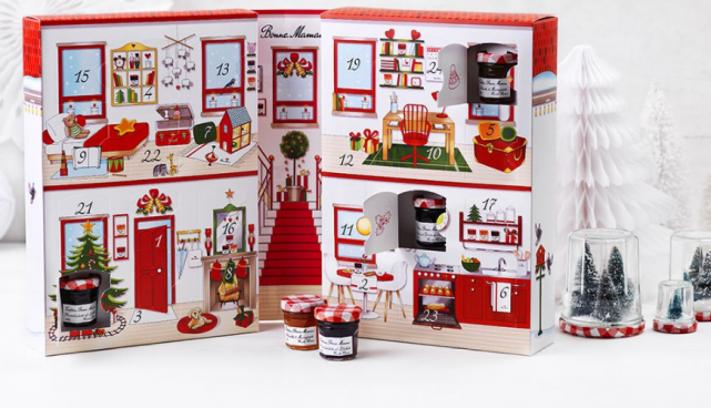 Bonne Mamans jam advent calendar is the cutest thing ever