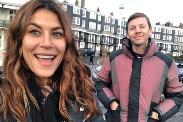 Professor Green and partner Karima McAdams welcome the birth of their first child