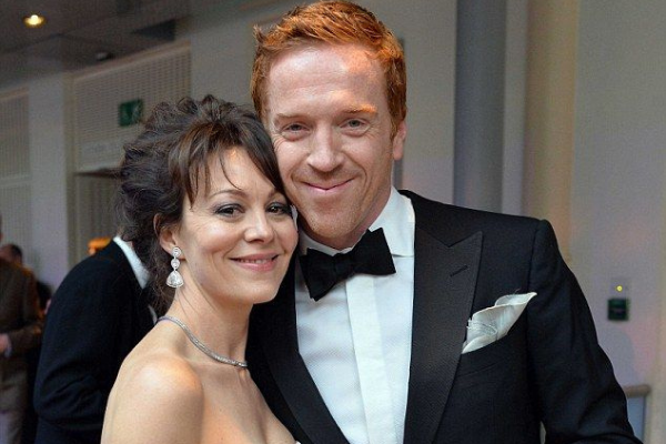 Damian Lewis recites Irish poem for his late wife Helen McCrory