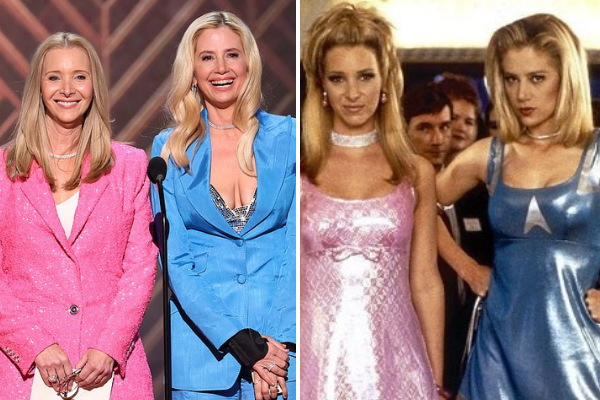 Lisa Kudrow & Mira Sorvino recreate iconic Romy and Michele ‘ensembles’