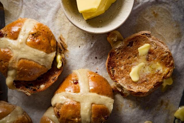 Avocas share the recipe for their Hot Cross Buns.  