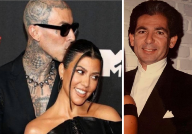 Travis Barker asks for permission to marry Kourtney Kardashian at her father’s grave