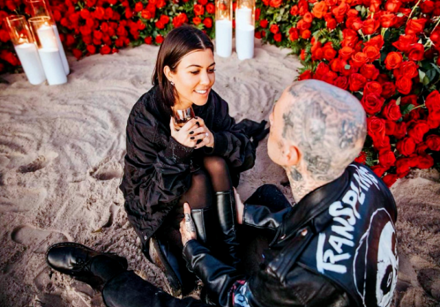 Kourtney Kardashian & Travis Barker officially get married with intimate wedding