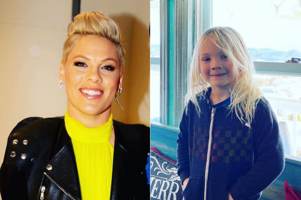 P!nk ‘passing the torch’ as she teaches her son to skateboard in cute clip