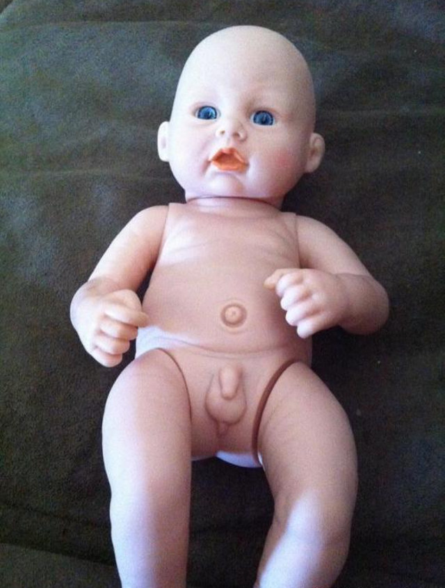 Is this realistic doll inappropriate for children